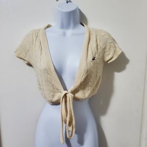 Hollister wrap top size S